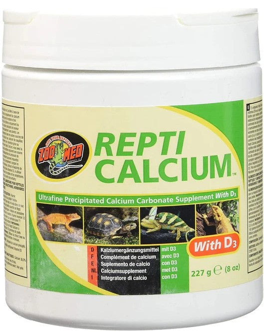 Zoo Med Repti Calcium With D3 - 8 oz