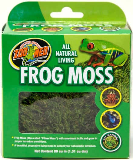 Zoo Med All Natural Living Frog Moss - 80 Cubic Inches