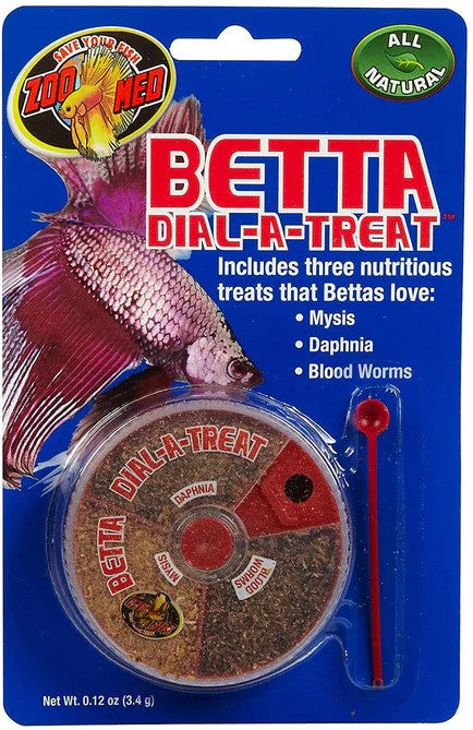 Zoo Med Aquatic Betta Dial-A-Treat - 0.12 oz (3 Compartments)