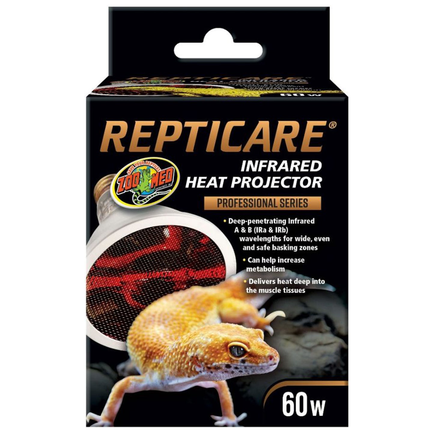 Zoo Med ReptiCare Infrared Heat Projector - 60w