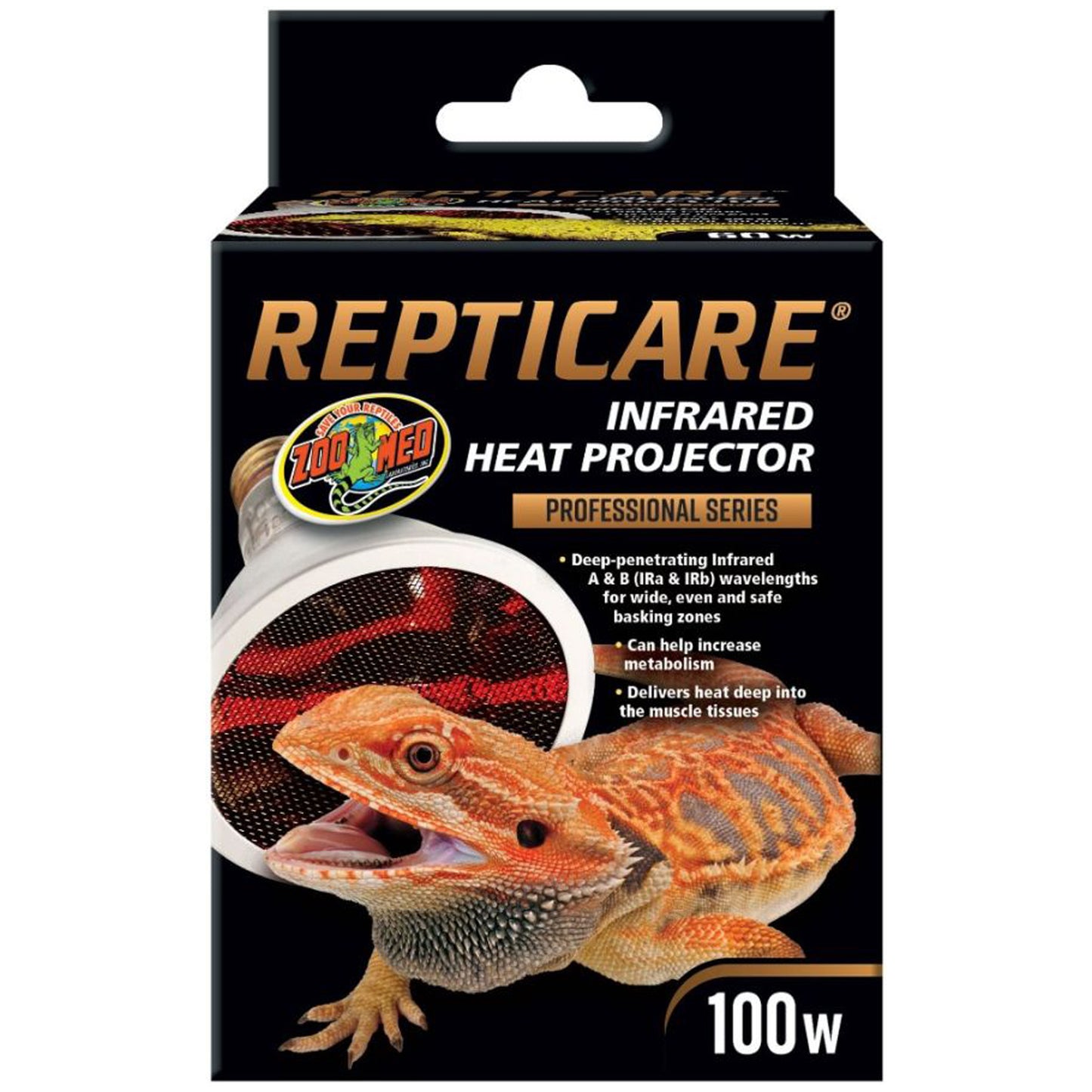 Zoo Med ReptiCare Infrared Heat Projector - 100w