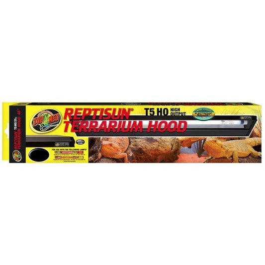 Zoo Med ReptiSun HO T5 Terrarium Hood - 54 Watts (48" Hood - 46" T5 HO Bulb)- DS