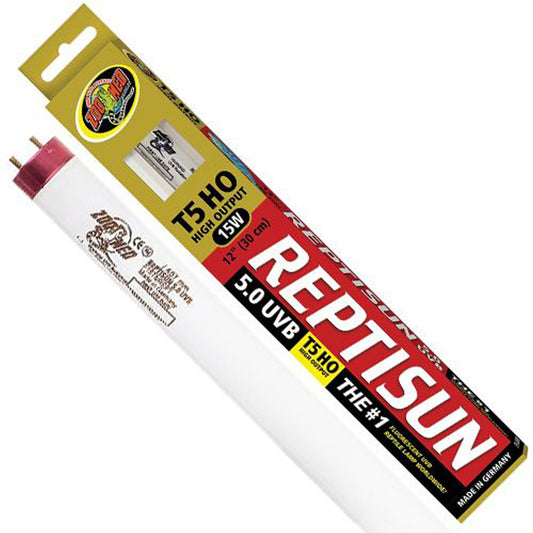 Zoo Med ReptiSun T5 HO 5.0 UVB Replacement Bulb - 15W (12")