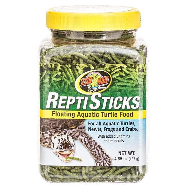 Zoo Med Reptisticks - Floating Aquatic Turtle Food- 5oz