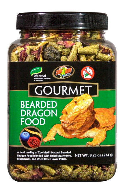 Zoo Med Gourmet Bearded Dragon Food - 8.25 oz