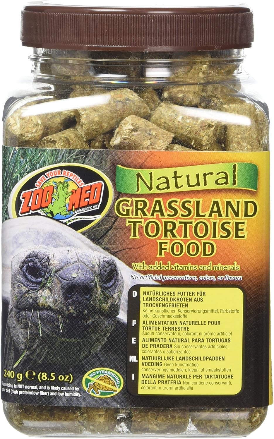 Zoo Med Natural Grassland Tortoise Food - 5 oz