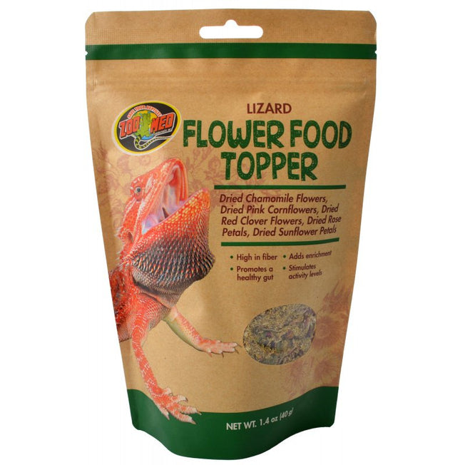 Zoo Med Lizard Flower Food Topper- 1.4oz