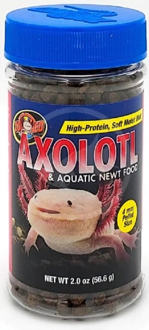 Zoo Med Axolotl and Aquatic Newt Food - 2 oz