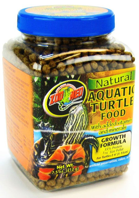 Zoo Med Natural Aquatic Turtle Food - Growth Formula Pellets