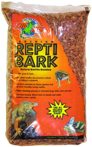 Zoo Med Premium Repti Bark Natural Reptile Bedding - 8 Quarts