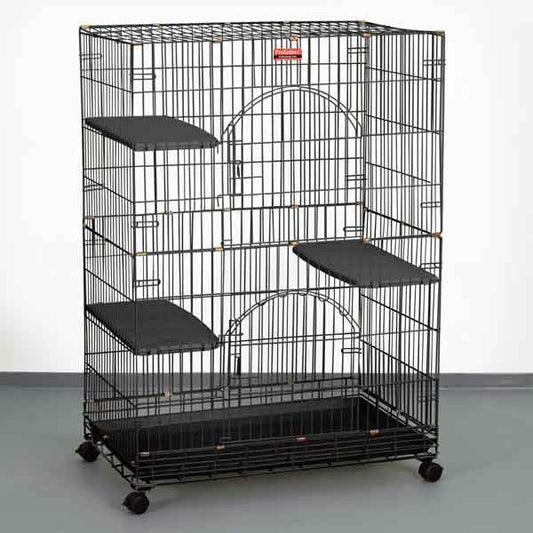 ProSelect Foldable Black Cat Cages