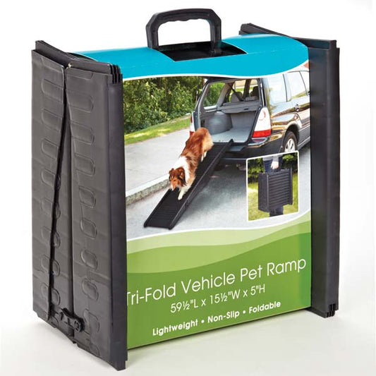 Guardian Gear Tri-Fold Vehicle Black Pet Ramps