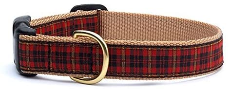 Up Country Fleet Street Plaid Dog Collar