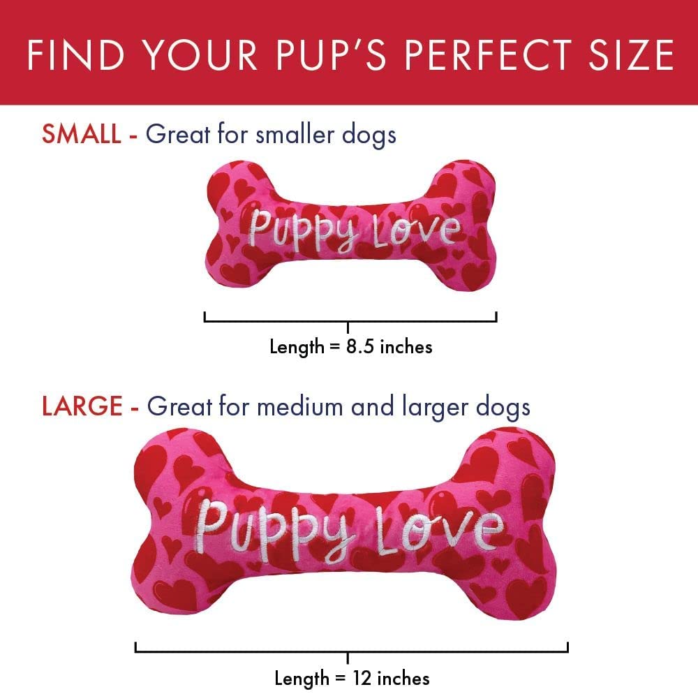 Lulubelles My Puppy Love Valentine's Dog Bone
