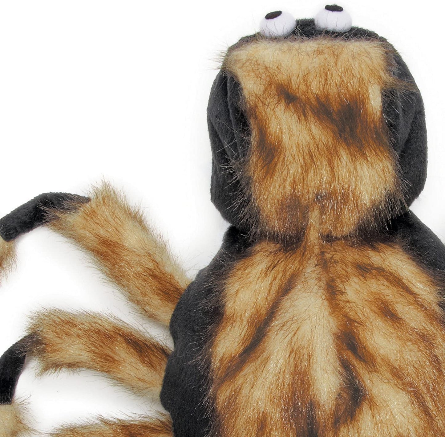 Zack & Zoey Fuzzy Brown Tarantula Costume for Dogs, 20" Large