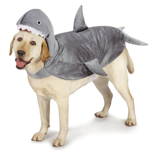 Casual Canine Casual Canine Shark Costume for Dogs, 16" Medium