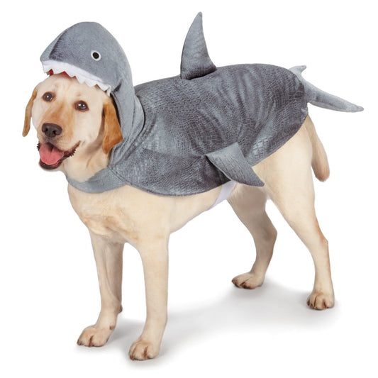 Casual Canine Casual Canine Shark Costume for Dogs, 24" XL