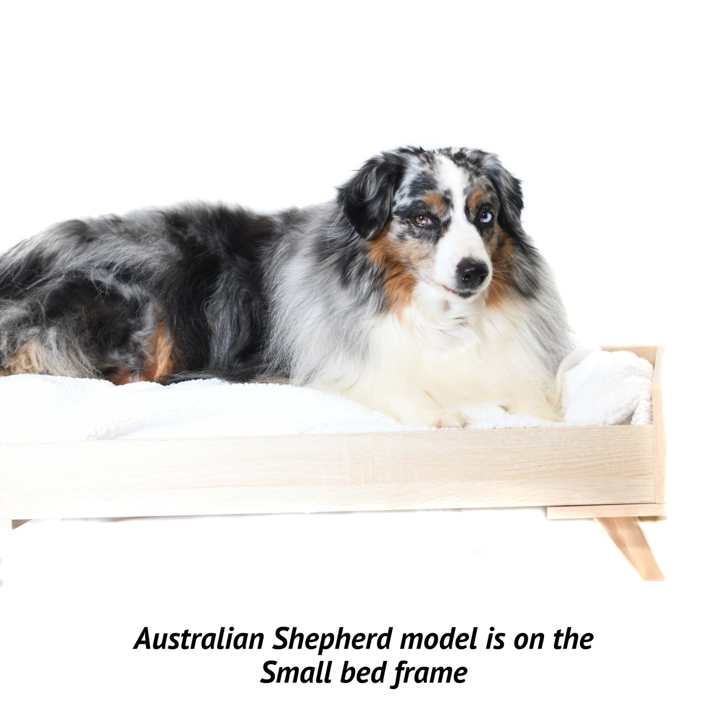 Midlee Raised Wooden Dog Bed Frame