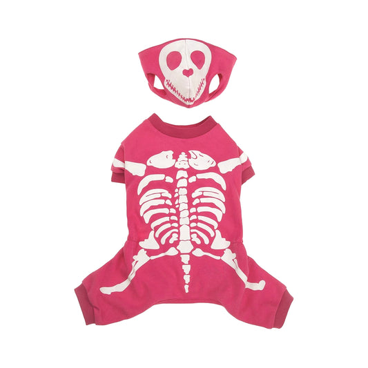 Casual Canine Glow Bones Costume for Dogs, 20" Large