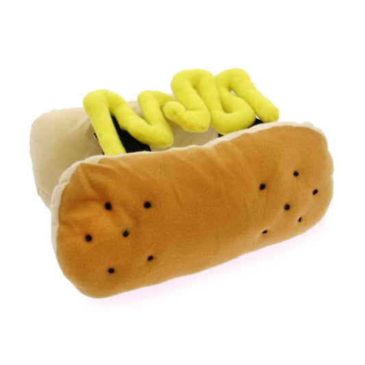 Casual Canine Hot Diggity Dog with Mustard Costume for Dogs, 14" Small/Medium