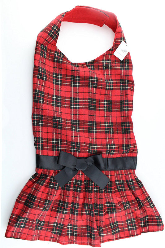 Midlee Tartan Plaid Big Dog Dress